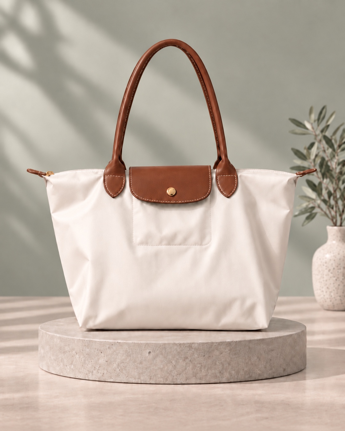 Bolsa en exhibición
